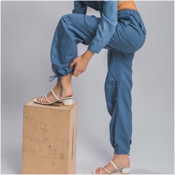 03 Boho Line Pockets Lounge Jogger Pants - Picture 6 of 7